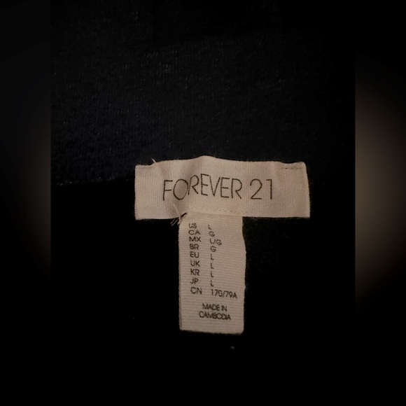 Forever 21: Short Skirt/Blue Denim Color/Large New - Picture 4 of 4